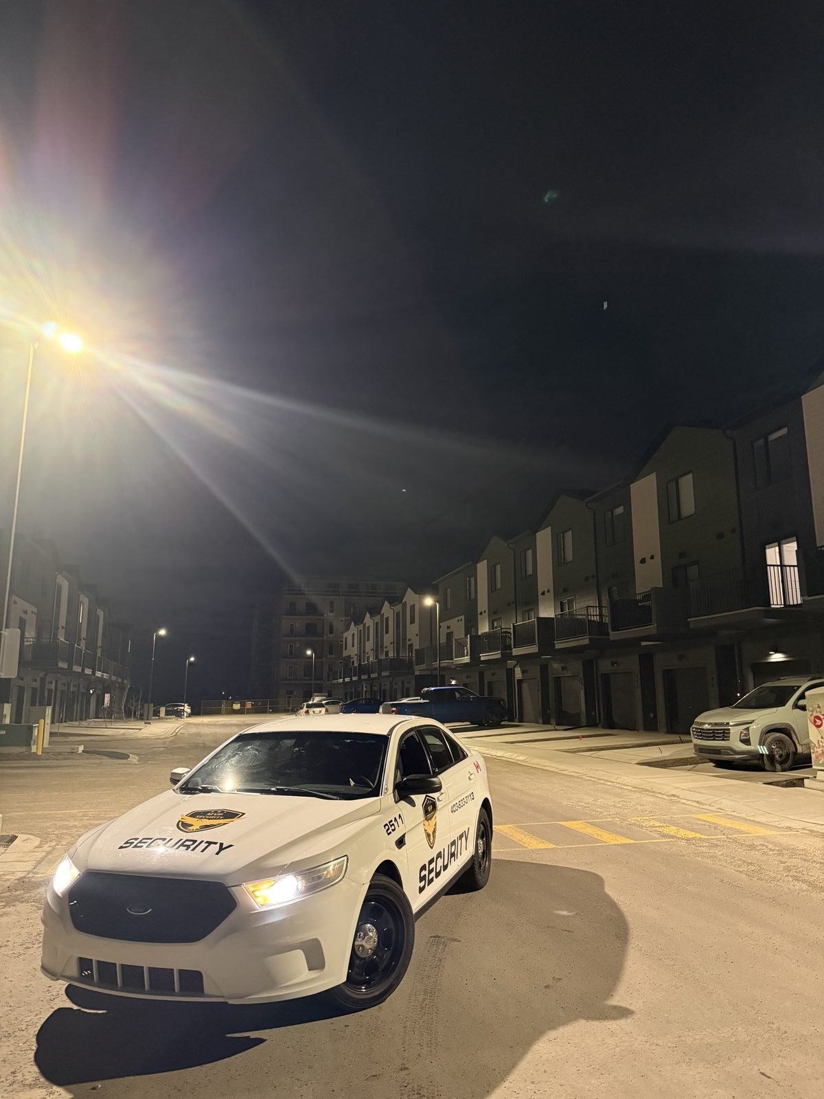 MVP Security patrol vehicle on Calgary residential route